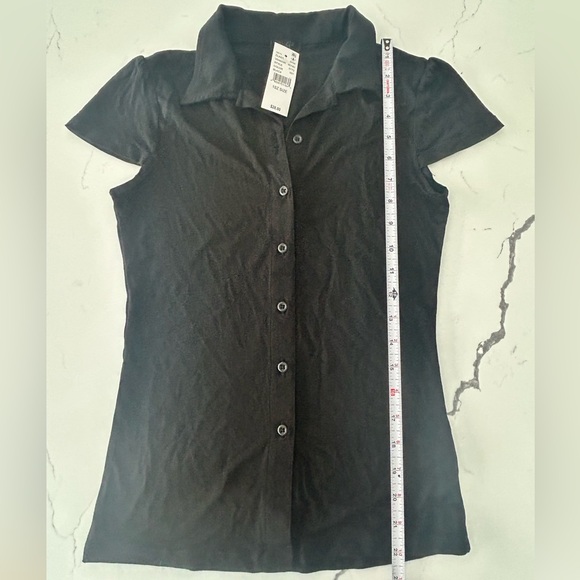PacSun Black Button-Down Women's Shirt - Small - NWT - Picture 2 of 5
